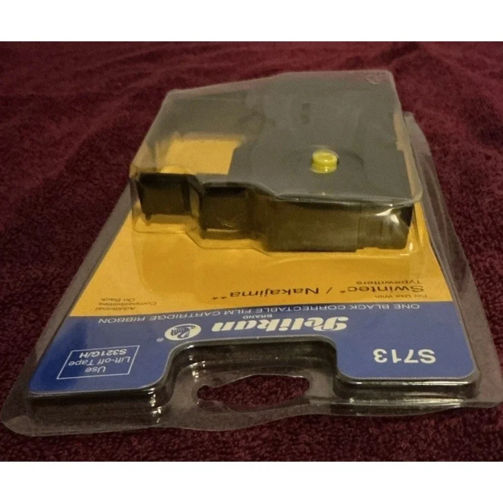 Pelikan Correctable Film Cartridge Ribbon Typewriter S321G/H Swintec/Nakajima +